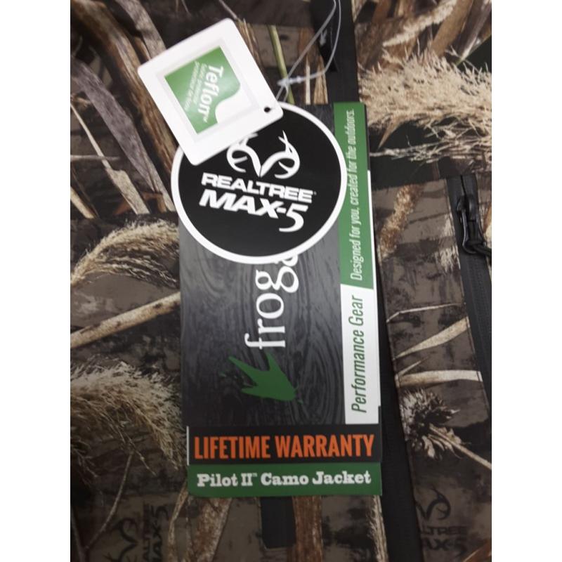 Frogg Toggs Pilot II Guide Rain Jacket Size Small