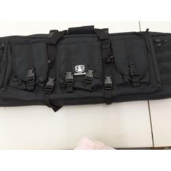 Barbarians Tactical Rifle Bag Case, 36 Inch Molle Rifle Bag Backpack Black