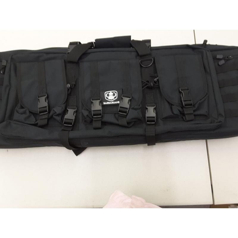 Barbarians Tactical Rifle Bag Case, 36 Inch Molle Rifle Bag Backpack Black