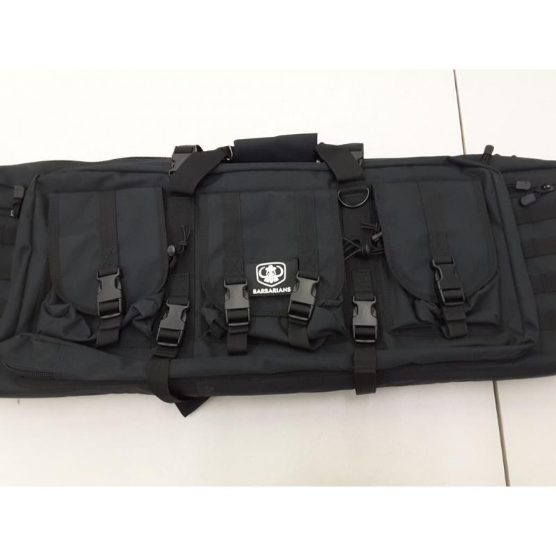Barbarians Tactical Rifle Bag Case, 36 Inch Molle Rifle Bag Backpack Black