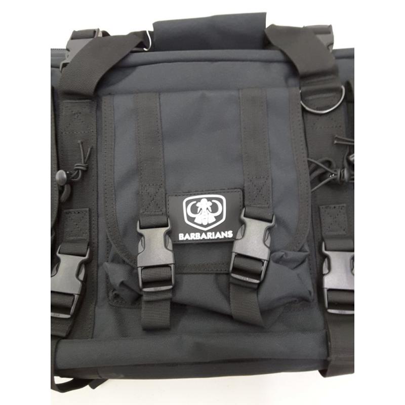 Barbarians Tactical Rifle Bag Case, 36 Inch Molle Rifle Bag Backpack Black