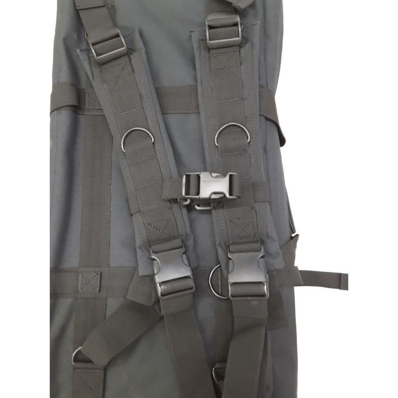 Barbarians Tactical Rifle Bag Case, 36 Inch Molle Rifle Bag Backpack Black