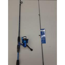 Shakespeare Amphibian Spinning Fishing Pole, Bearing Billes Bola, 6lb, 5ft 6in