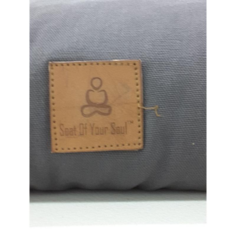 Zabuton Meditation Cushion - USA Buckwheat Hulls Organic Cotton