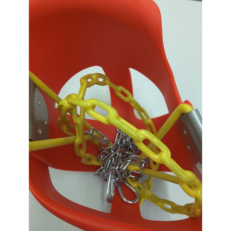 Squirrel Products High Back Full Bucket Toddler Swing 2.0 With Pinch Protection
