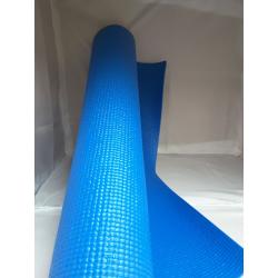 Sunny Health and Fitness Blue Yoga Mat With Padding