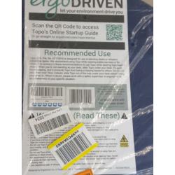 Ergodriven Topo Comfort Mat for Standing Desk Anti-Fatigue