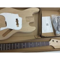 The Fret Wire J Bass DIY Electric Bass Guitar Kit