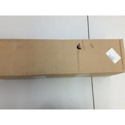 Guardian Clean Step Black Rubber Scraper Mat - 116.5 x 33.5