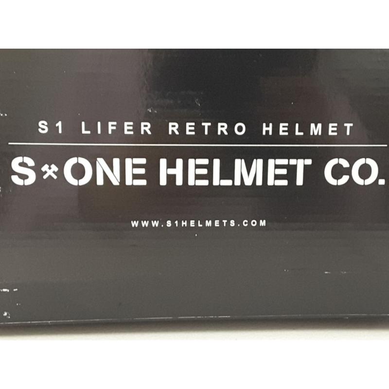 S-ONE Retro Lifer CPSC - Multi-Impact Helmet -White Gloss - X-Large (22.5)