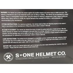 S-ONE Retro Lifer CPSC - Multi-Impact Helmet -White Gloss - X-Large (22.5)