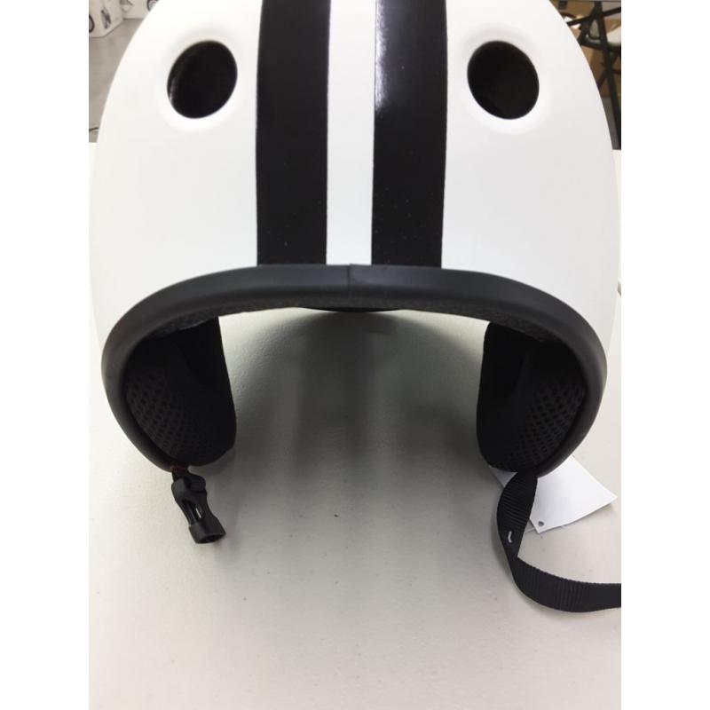 S-ONE Retro Lifer CPSC - Multi-Impact Helmet -White Gloss - X-Large (22.5)