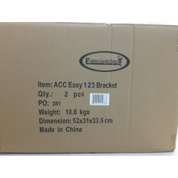 Eastern Jungle Gym Easy 1-2-3 A-Frame Swing Set Bracket, Heavy Duty Kit (Pair)