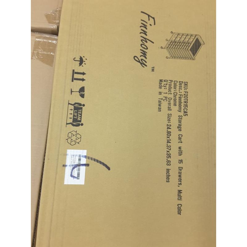 15-Drawer Rolling Cart -Finnhomy