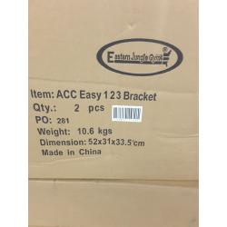 Eastern Jungle Gym Easy 1-2-3 A-Frame Swing Set Bracket, Heavy Duty Kit (Pair)