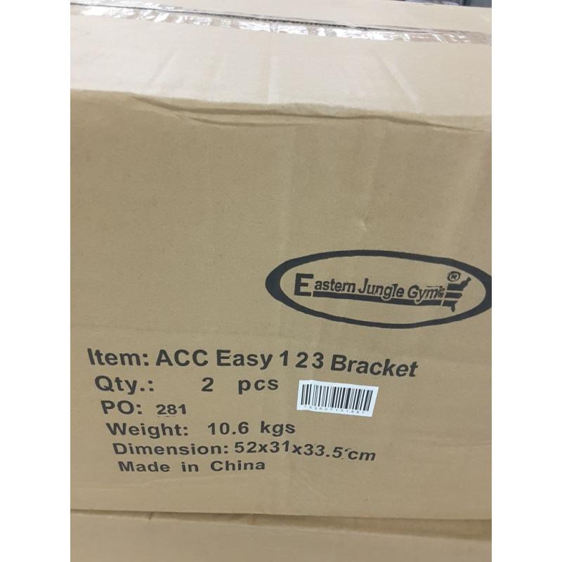 Eastern Jungle Gym Easy 1-2-3 A-Frame Swing Set Bracket, Heavy Duty Kit (Pair)
