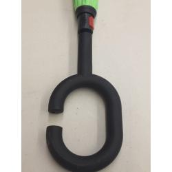 Sharpty Inverted Umbrella, Umbrella Windproof, Reverse Umbrella, Umbrellas for Women with UV Protection, Upside Down Umbrella With C-Shaped Handle (Black-Green)