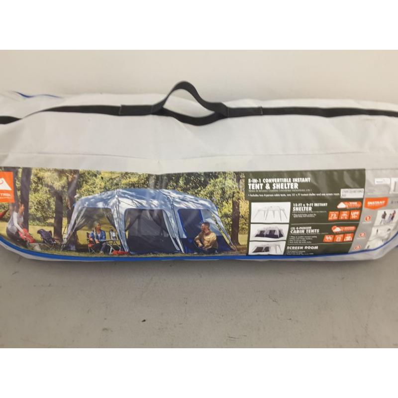 Ozark Trail 5-in-1 Convertible Instant Tent and Shelter