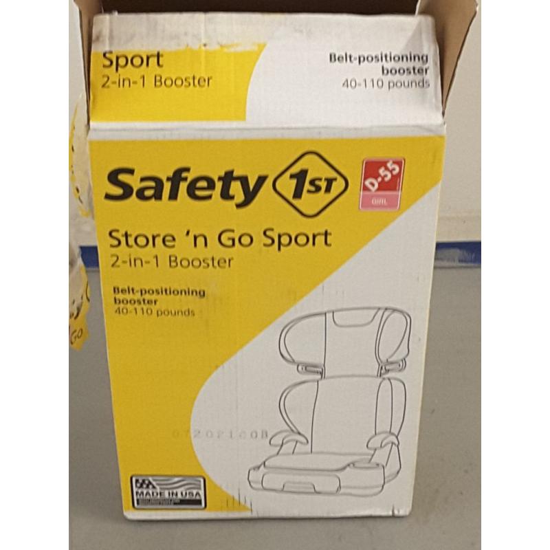 Safety 1st Store 'n Go Sport Booster Car Seat, Palm Springs