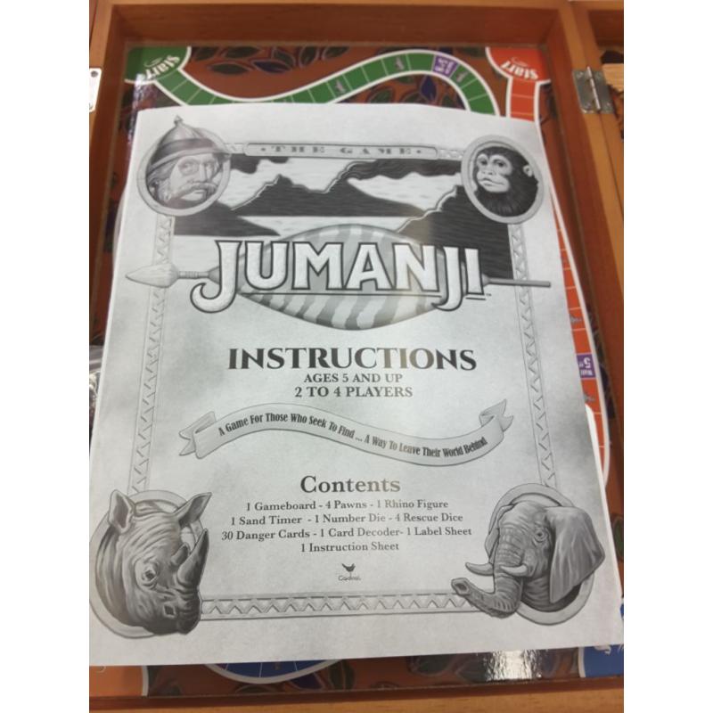 Deluxe Wood Jumanji - Classic Retro '90s Game