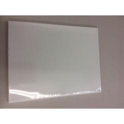 11×14 White Canvas, with Wooden Frame