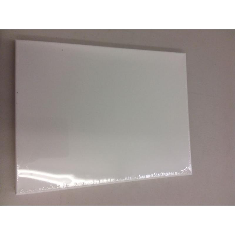 11×14 White Canvas, with Wooden Frame