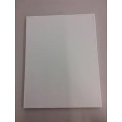 11×14 White Canvas, with Wooden Frame