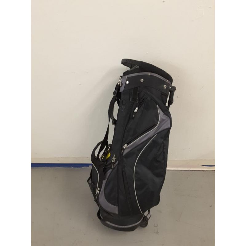Club Champ Golf Stand Bag, 7 Way, Black