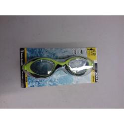 U.S. Divers Wave Swimming Goggles for Adults - Shatter-resistance, Leak-Free, UV and Anti-Fog Protection (Black Neon Green)