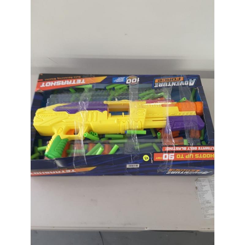 Adventure Force TetraShot Auto Advancing Blaster