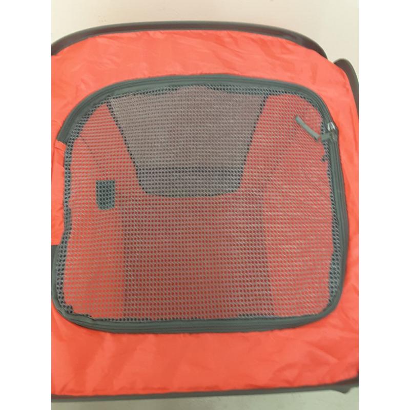 SportPet Pop-Open Large Travel Dog Kennel - Red