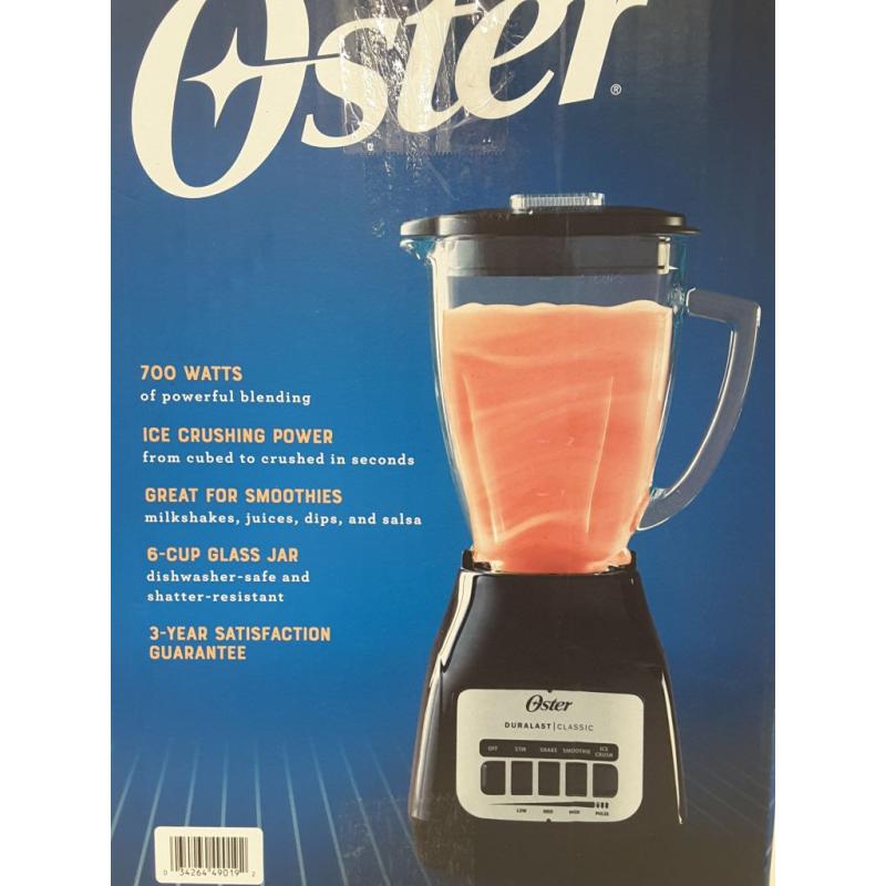 Oster Classic Series 5-speed Blender, Black