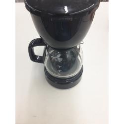 Mainstays 5 Cup Black Coffee Maker with Removable Filter Basket