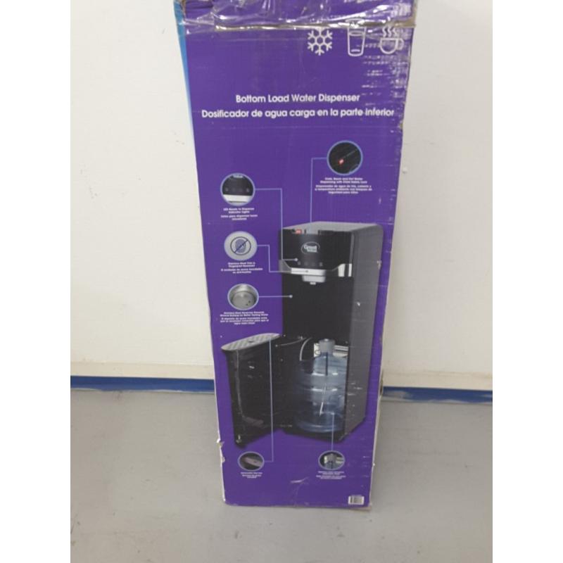 Great value water dispenser, 3 temperatures, removable drip tray, fingerprint resistance