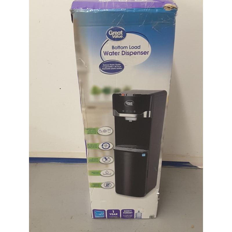 Great value water dispenser, 3 temperatures, removable drip tray, fingerprint resistance