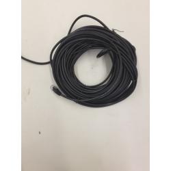 Cat6 Ethernet Cable, Network Internet Stranded Cord, 75', Black