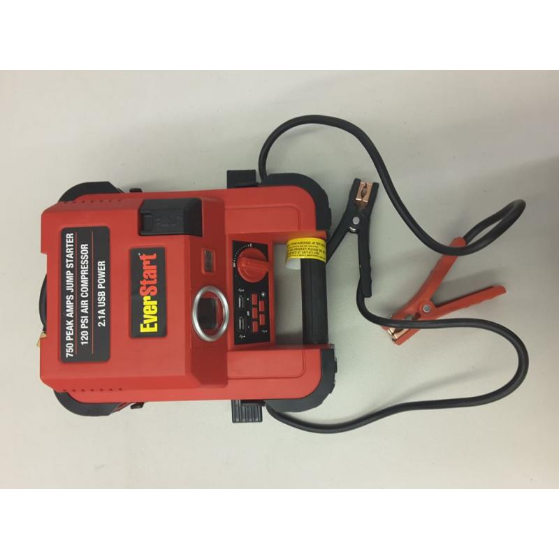 EverStart Jump Starter with 120 psi compressor