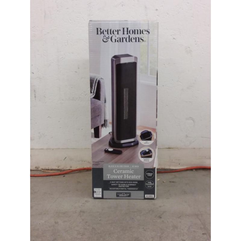 Better Homes and Gardens ceramic tower heater