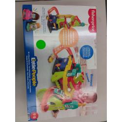 Fisher-Price Little People Sit 'N Stand Skyway 2-In-1 Vehicle Racing Playset