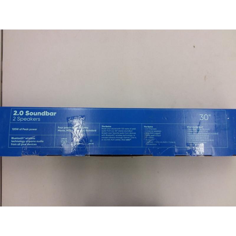 Onn 2.0 Sound Bar