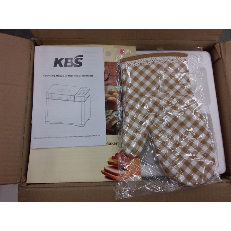 KBS 17-in-1 Bread Maker Machine with Dual Heaters