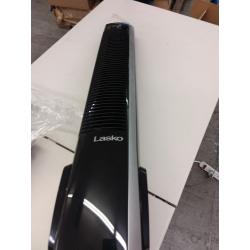 Lasko 38 Hybrid Tower Fan with Remote Control, T38415, Black/Silver