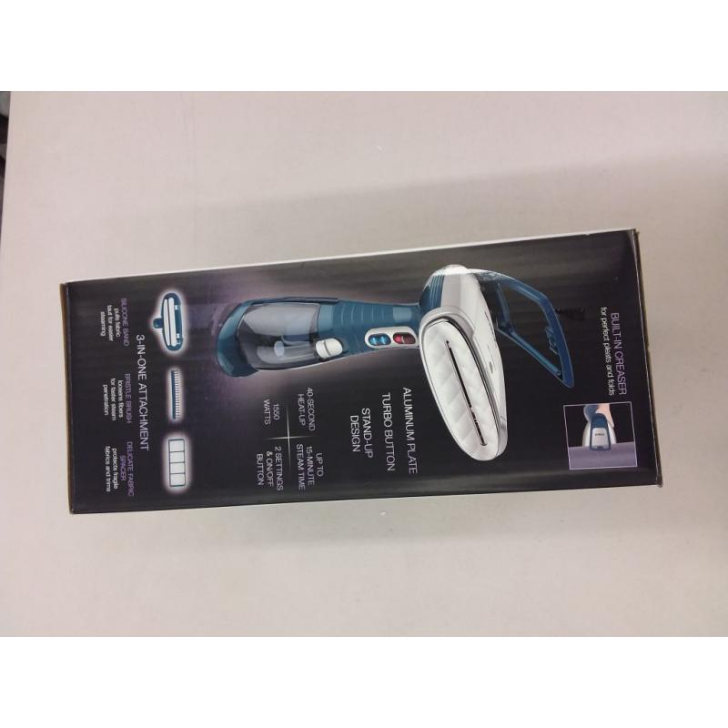 Turbo Extreme steam hand held fabric steamer, 50 % more steam, hotter, and faster results, advanced technology