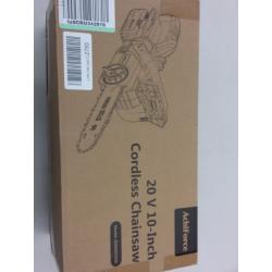 Achiforce chain saw 20 V 10 inch cordless chain saw ,model D06002550