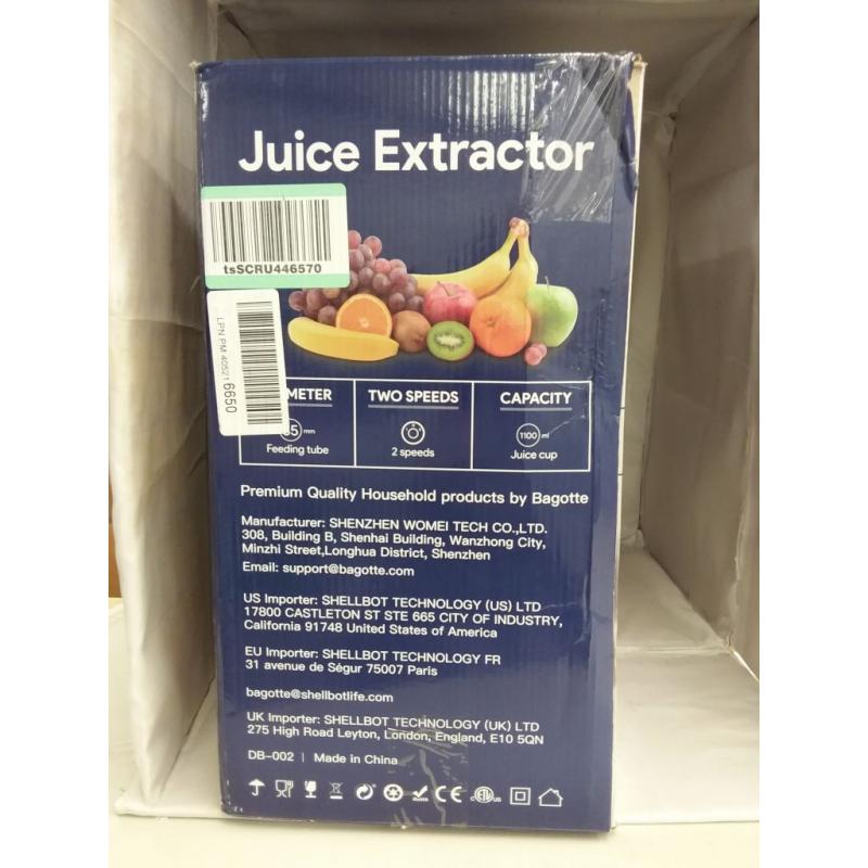 Juice extractor. DB 002