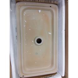 Vessel Sink Rectangle - 24x14 Above Counter White Porcelain