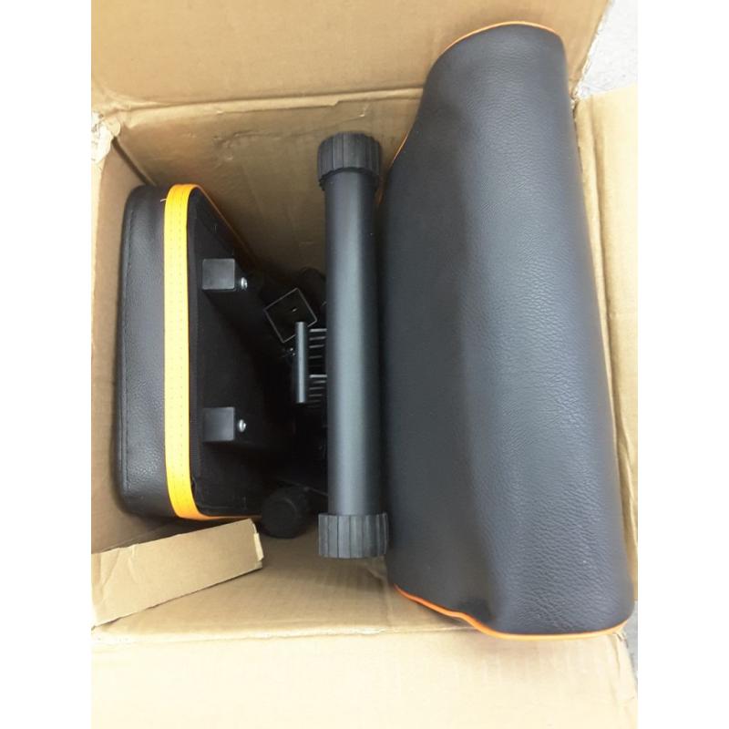 Dumbell bench 189, comes with set up and instructions. Orange and black