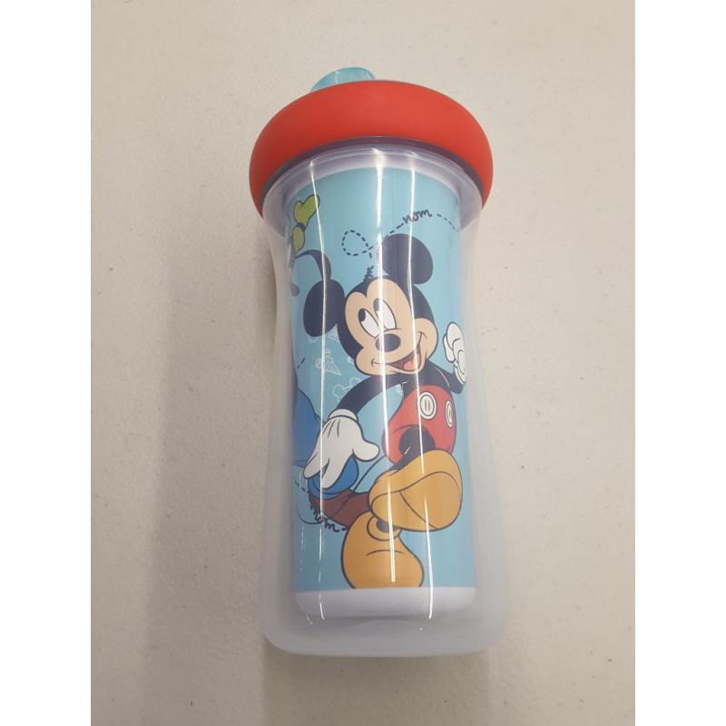 Disney Mickey Mouse Insulated Sippy Cup 9 Oz - 2 Pack