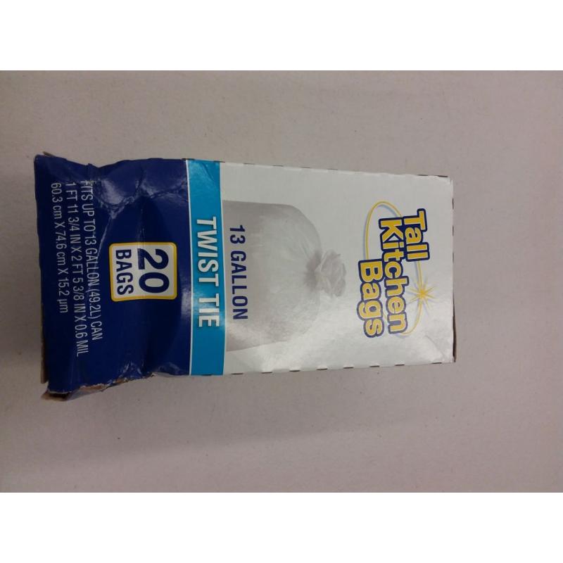 13 Gallon Tall Kitchen Bags