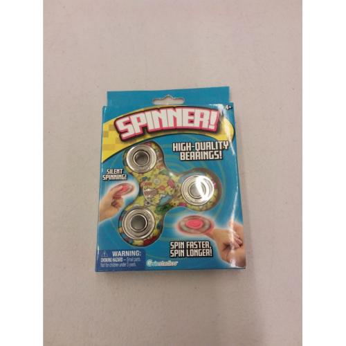 Grin Studios Fidget Spinner, Animated Graphic Words